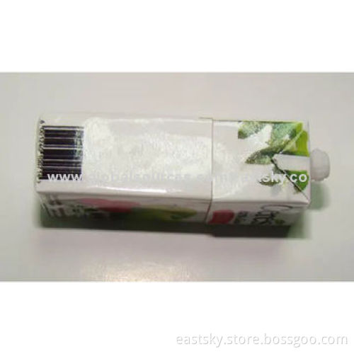 Beverage Box-shaped USB Flash Drive, Made of Soft PVC Material, OEM Orders are Welcome